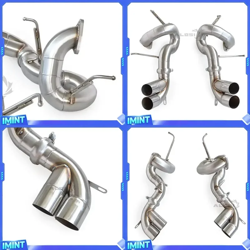 SS304 Catback Exhaust Muffler System Fit for Acura NSX 3.5T 2016-2022 Racing Sound Performance Tuning Upgrade