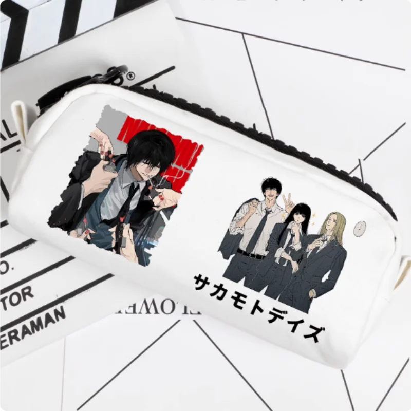 

Anime SAKAMOTO DAYS Pencil Case Oxford Canvas Storage Bag Pencil Box Pencilcase School Pen Bag 2685