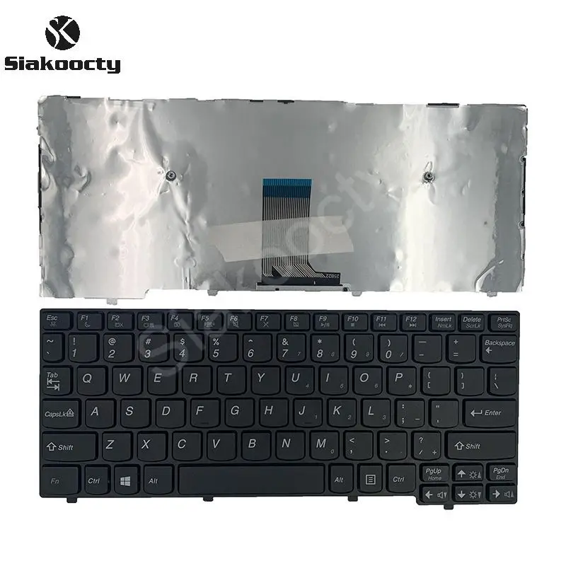 

Siakoocty new US Keyboard for LENOVO K20-80 K20-30 K20-70 K20-40 K20-45 K20-35 75 K2450 US laptop keyboard