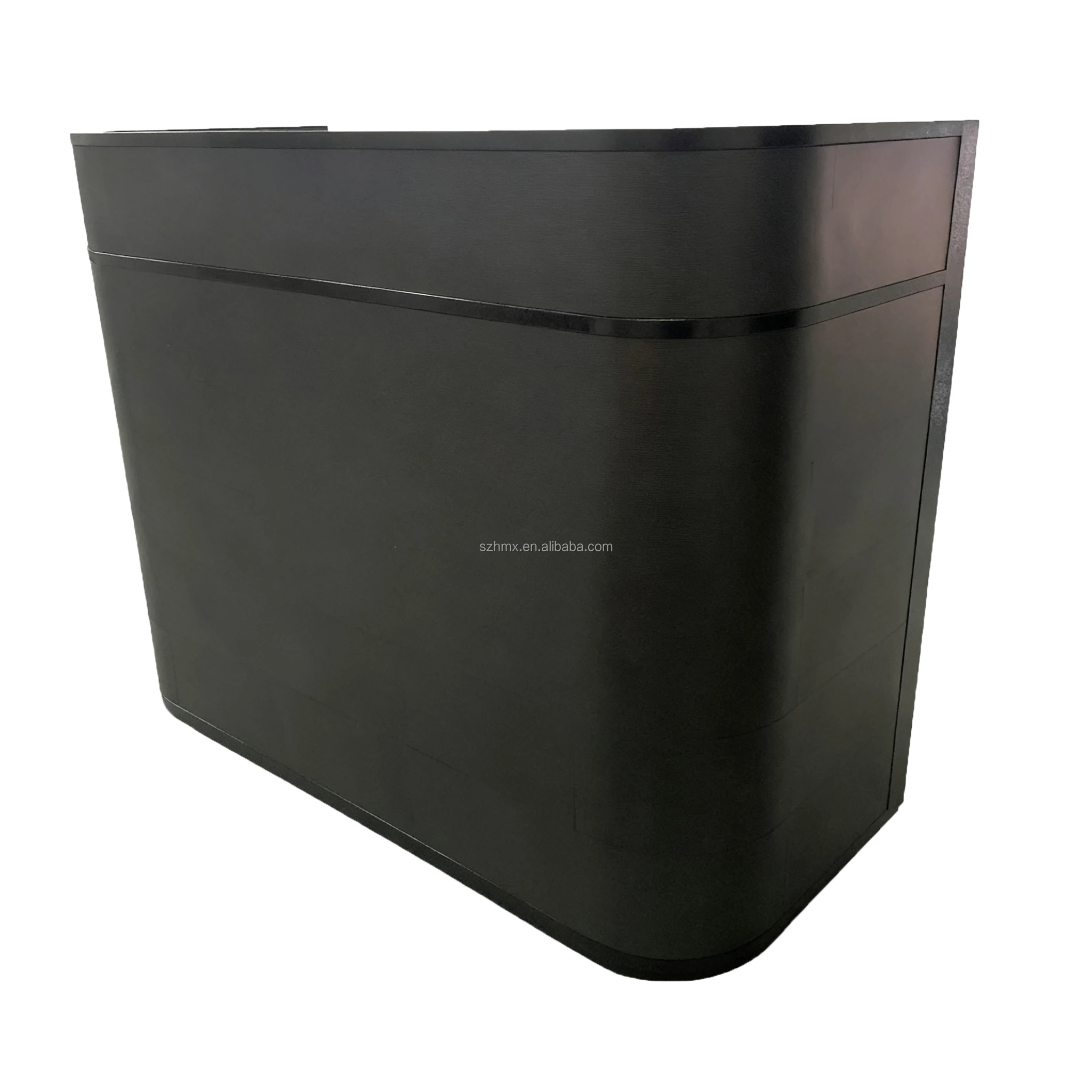 Customized Movable Indoor DJ Table Facade Booth Stand Light-emitting Video Wall Party KTV Bouncy Bar Nightclub Advertising view 4