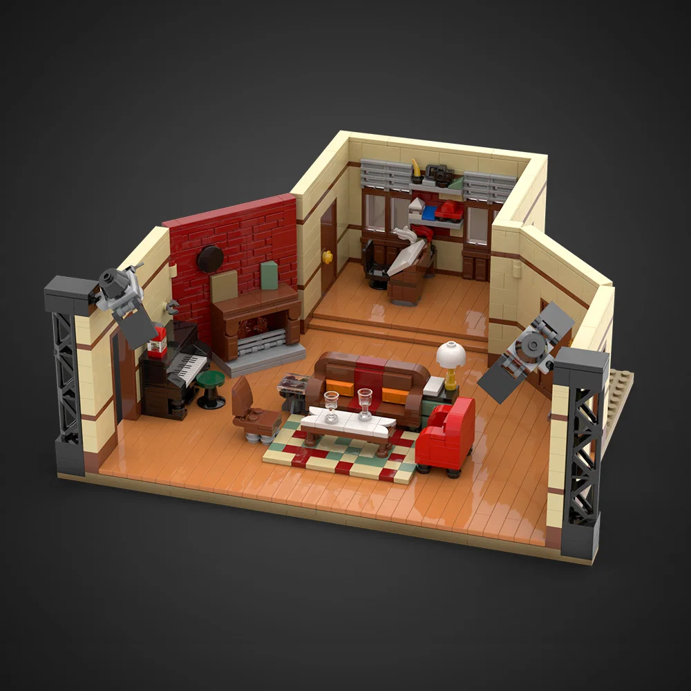 

Конструктор MOC HIMYM: Квартира Теда, Паб Макларена, Модель Horn — Коллекционные элементы по культовому сериалу, Креативный подарок для любителей сериалов