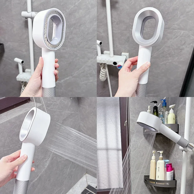 

Luxury Shower Head Filter High Pressure Carbon Fiber Filter Shower Water Filter to Remove Chlorine Fluoride and Hard Water