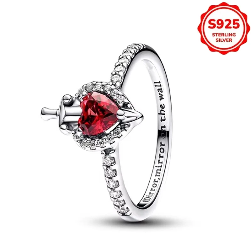 Women's S925 Silver Stackable Sun Moon Star Butterfly Ring Set