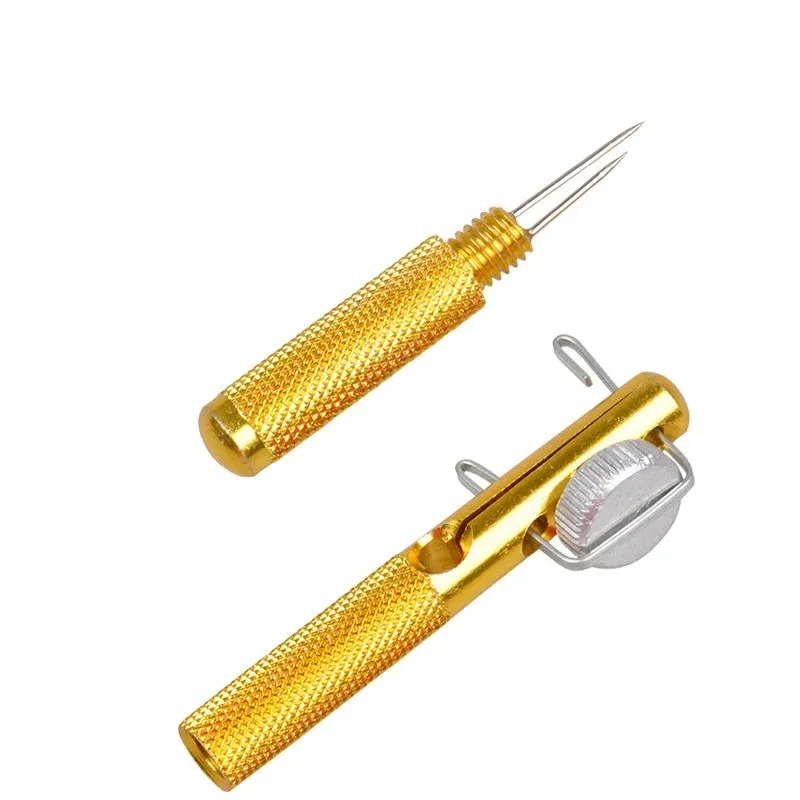 

Full Metal Fishing Hook Knotting Tool & Tie Hook Loop Making Device & Hooks Decoupling Remover Carp Fishing Accessory Equipment