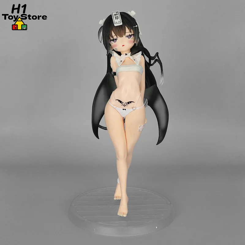 Anime Little Devil Lily Trainee Nurse Figure 2D Sexy Girl PVC Statue PC Case Desktop Decoration For Anime Collectors Otaku Fans