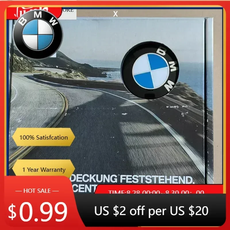 

Декоративные элементы интерьера 2025: Горячая новинка! Комплект из 4 плавающих колпачков для центра диска BMW GROUP, 68 мм, для моделей E90, E91, E92, E93, F30, F10, F11, F04, E84, E83, F25