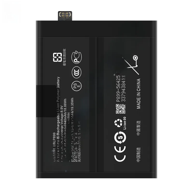 Nieuw verbeterde BLP899 5000 mAh vervangende batterij voor OPPO voor OnePlus 10 Pro Hoge capaciteit mobiele telefoon batterijen + gereedschap