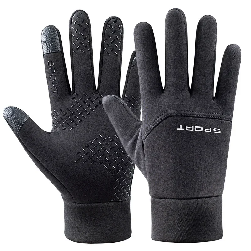 Football Gloves Waterproof Thermal Grip Outfield Cycling Player Bicycle Field Bike Sports Sports Outdoor guantes moto