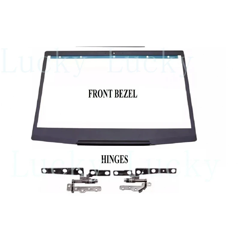 

Верхняя крышка ЖК-дисплея с передней рамкой и петлями для Dell G3 15 3590 3579 0747KP 747KP