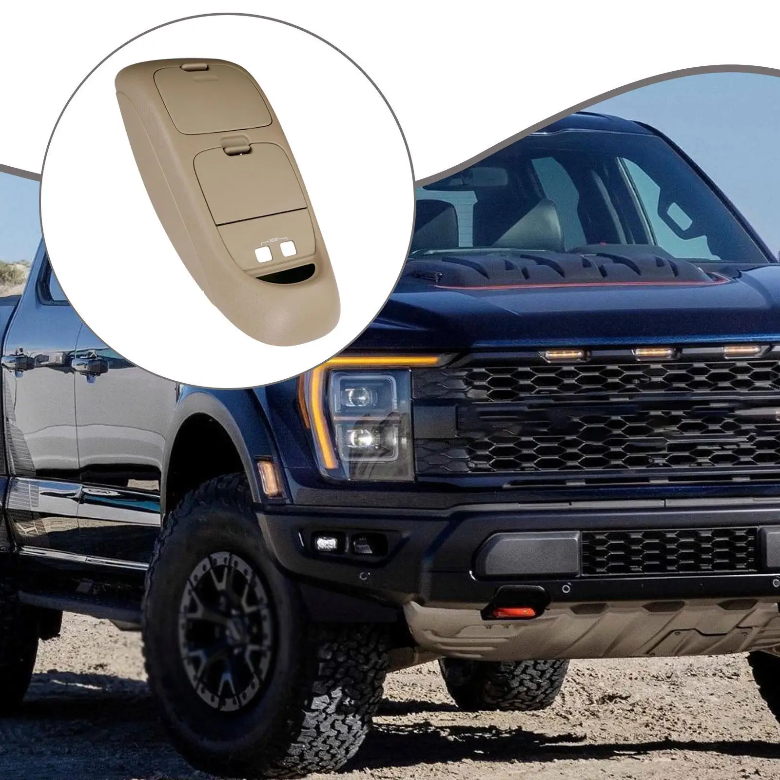 

Верхняя консоль в сборе 2C3Z-25519A70-aac Аксессуары Портативные для Ford 02-04 F-550 F550 Super Duty Запасные части Прочные