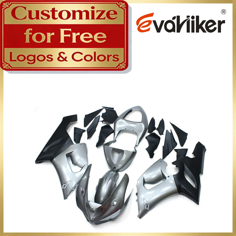 

Комплект обтекателей из АБС-пластика для мотоциклов Kawasaki ZX600 2005-2006 и ZX636 2005-2006, настраиваемые цвета