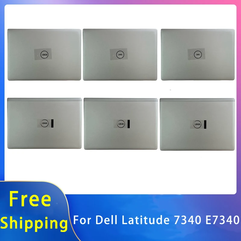 

New For Dell Latitude 7340 E7340 ;Replacement Laptop Accessories Lcd Back Cover With LOGO Silvery Gray A Cover