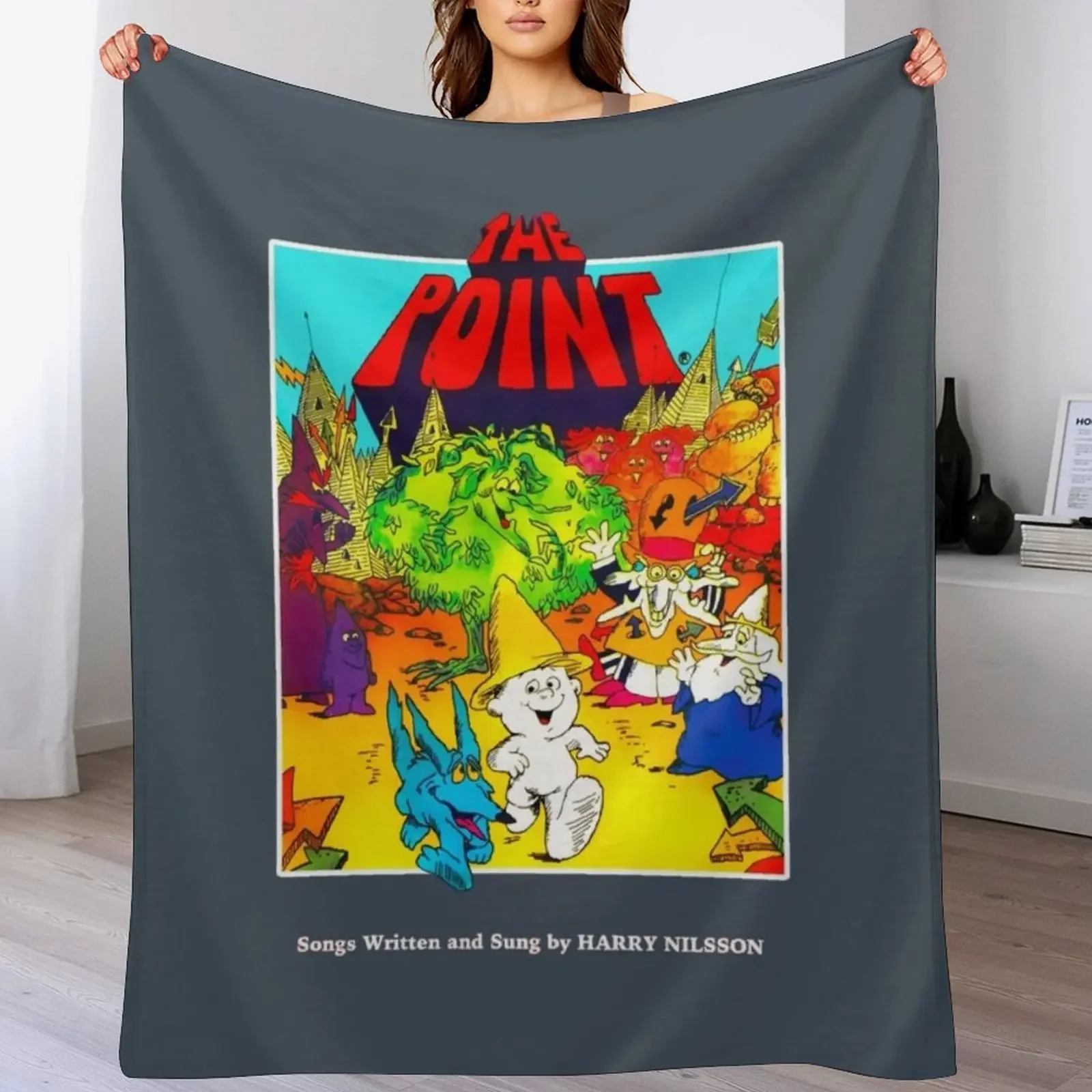 

Harry Nilsson The Point Throw Blanket Versatile Cozy Throw Blanket for All Occasions