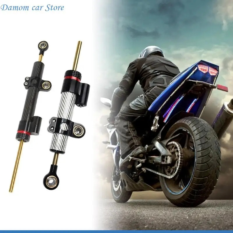 A2UC Quality Motorcycle Steering regulator Carbon Fiber Construction 345mm Size