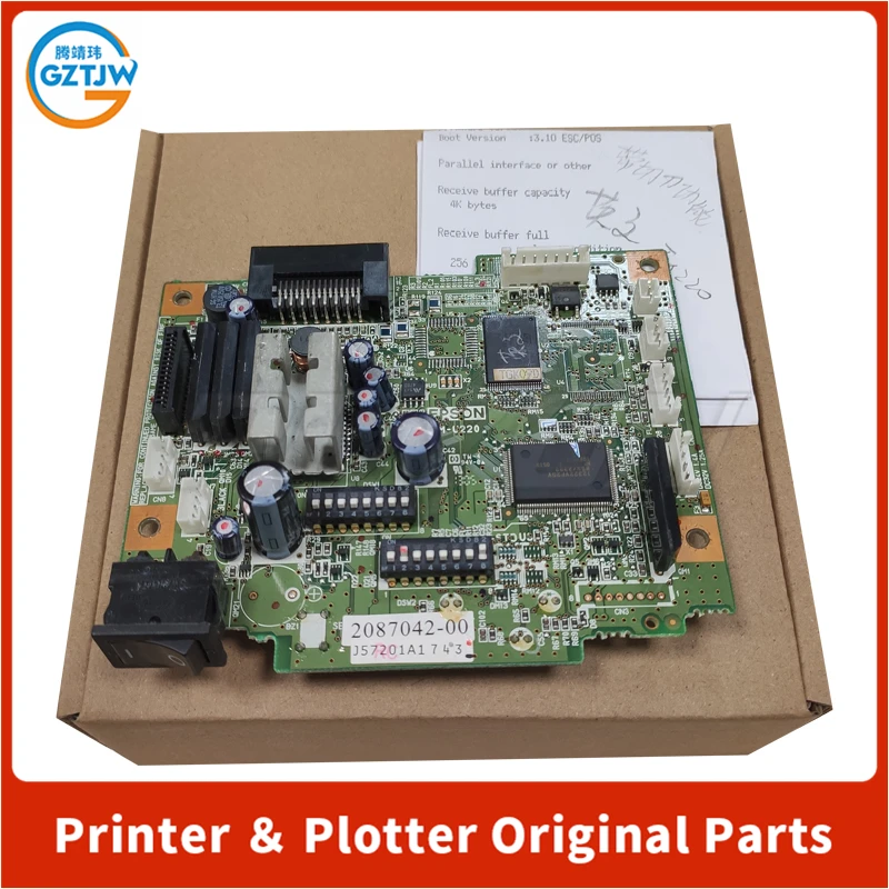 Original matrix printer mainboard motherboard For Epson TM220 TM-U220PD TM-U220PA TM-U220PB English main board