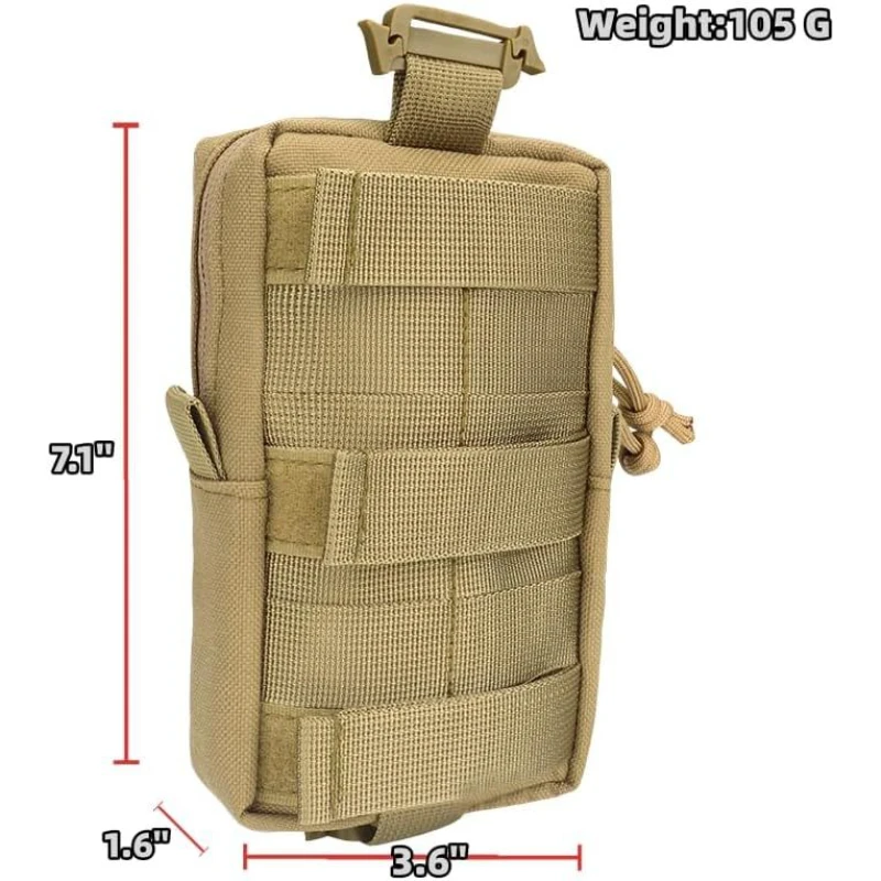 New Shoulder Bag Backpack Mobile Phone Sling Bag Small Sling Bag Pocket Purse Tactical Outdoor Waist Pack Edc Mobile Phone Bag