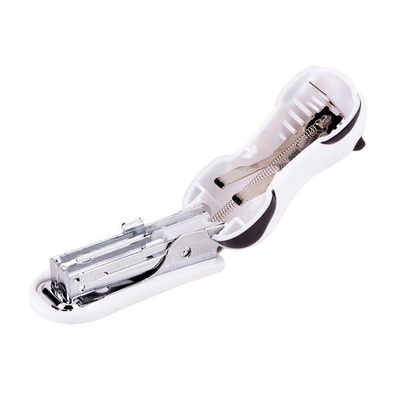 판다 미니 스테이플러 0453 만화 디자인 휴대용 핸드헬드 10호 스테이플러 (못 제거 기능 포함) 사무용품