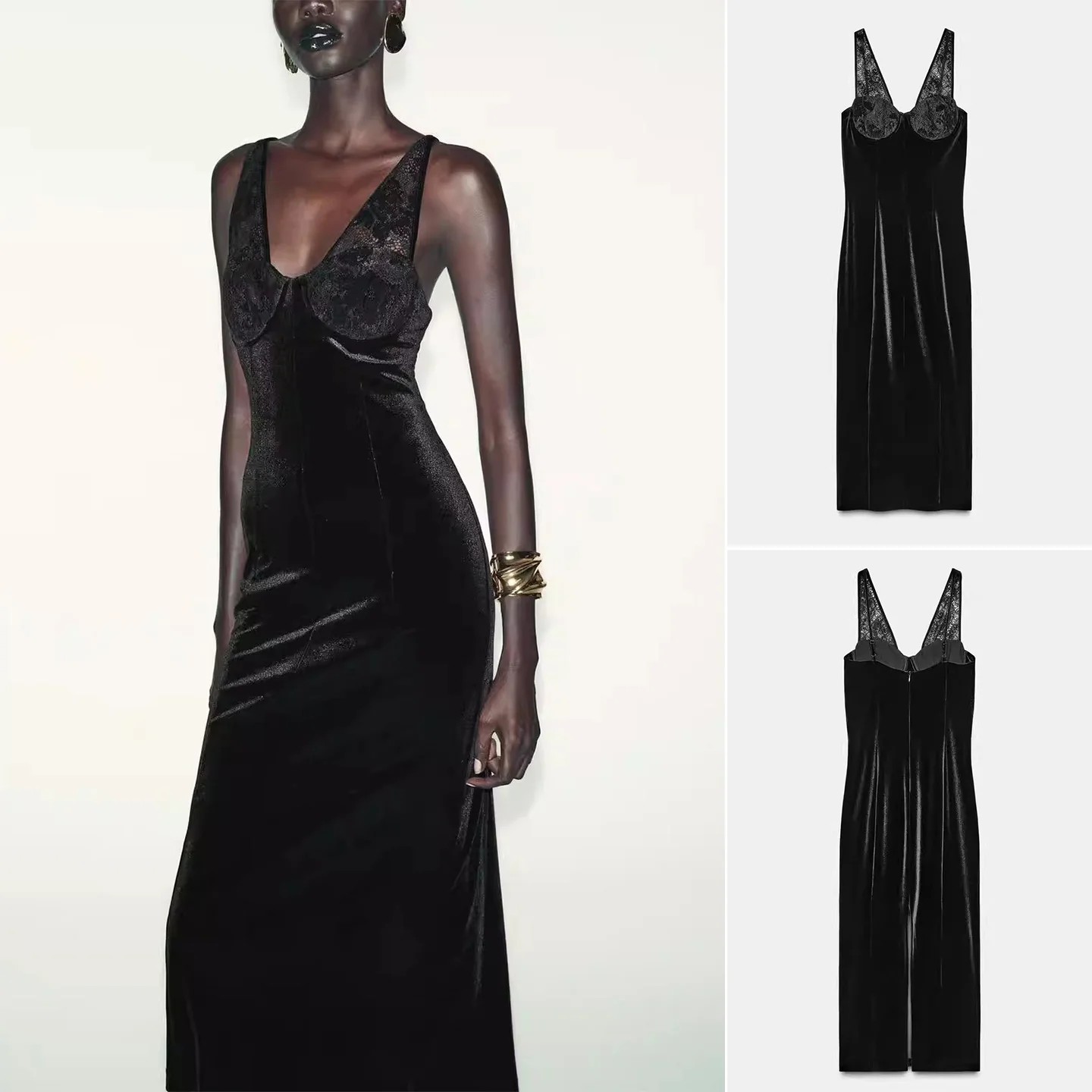 

Новая женская зимняя прямая приталенная блузка средней длины с V-образным вырезом, украшенная кружевом, для офиса и повседневной носки