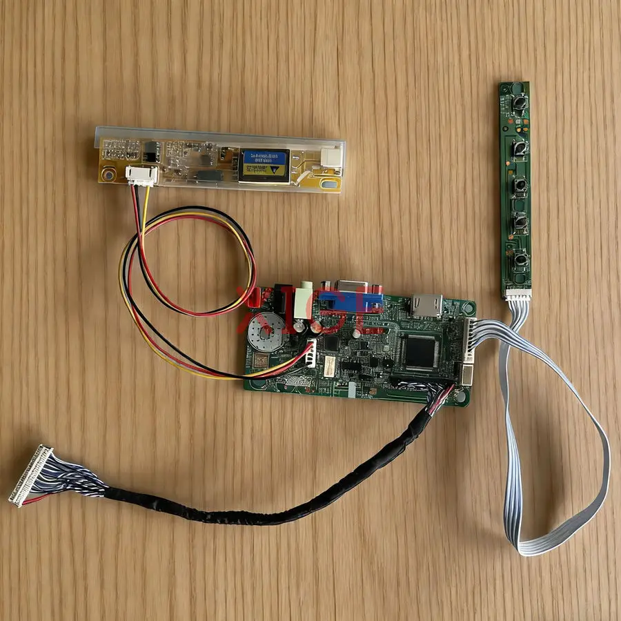 

Для LP154WU1 LP171WU3 LQ154M1LW LP171WU1 плата управления контроллером монитора DIY Kit 1-CCFL 1920x1200 HDMI + VGA 1920*1200 LVDS 30-контактный
