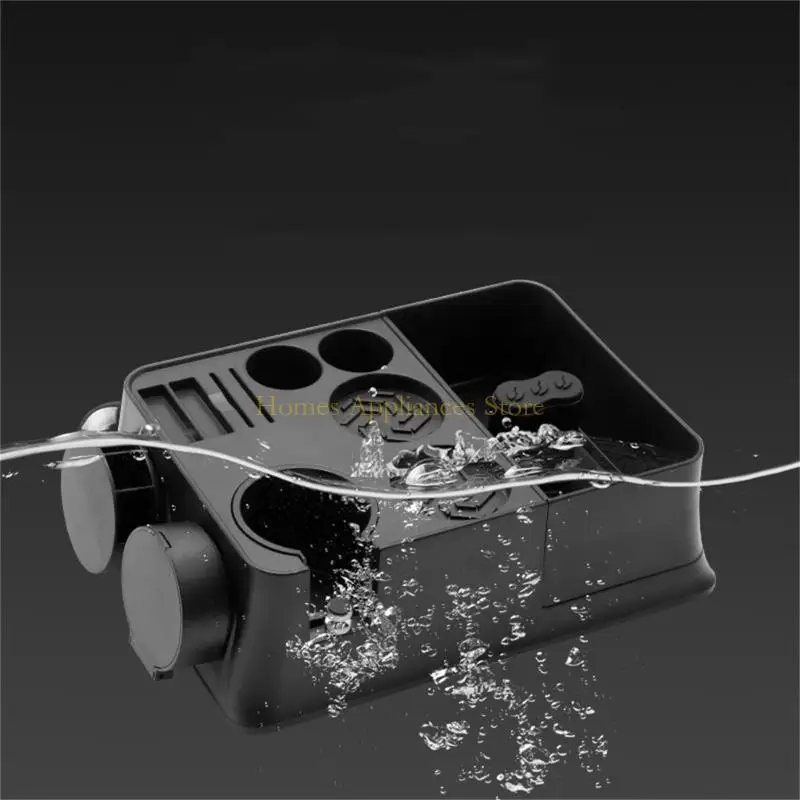 D0AB comodo utensile da caffè tamping standing strumento caffè in plastica in plastica