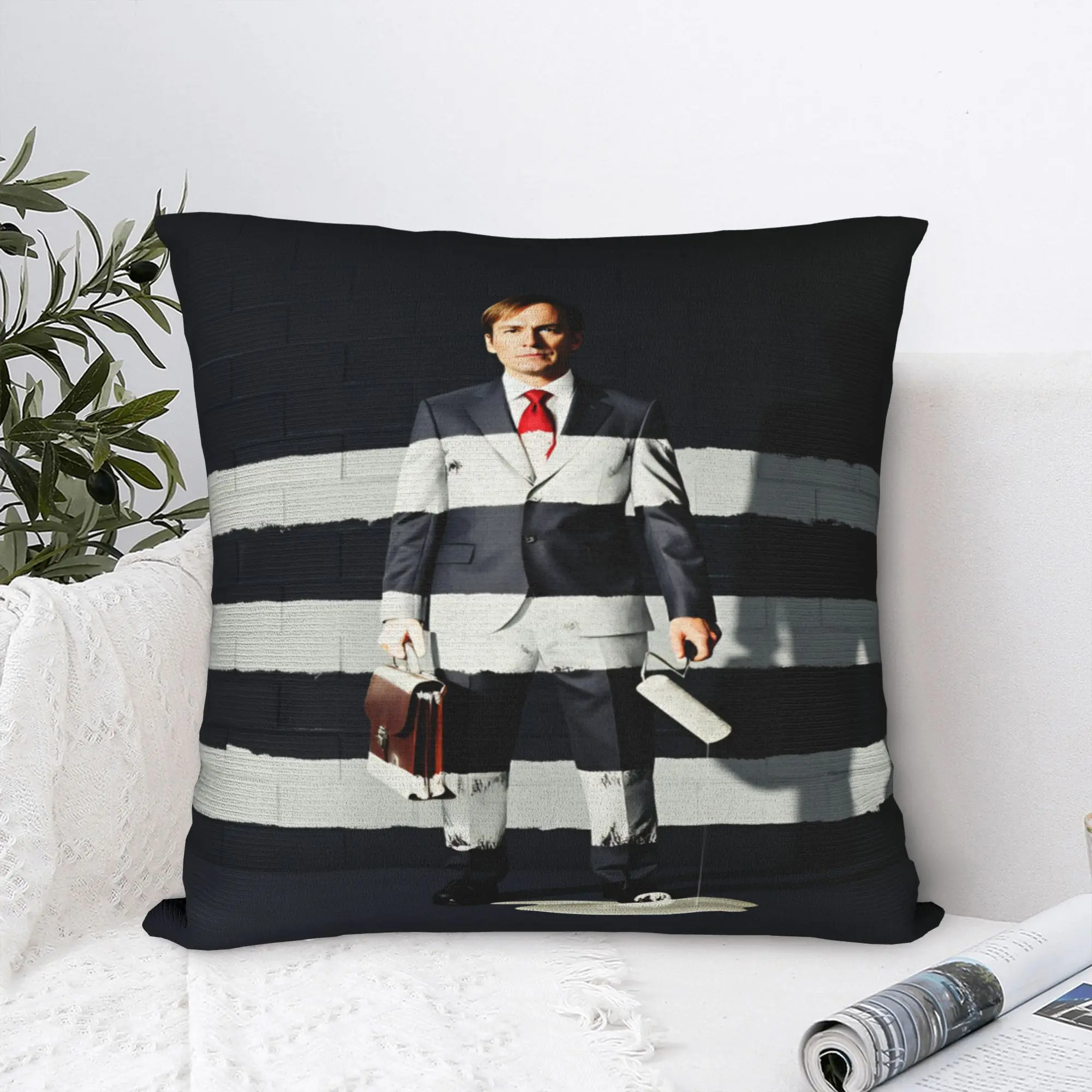 Saul Goodman Actor  Pillow Case Breaking Bad Vintage Pillow Cover Design Pillowcases For Sofa Couch Bed Living Room