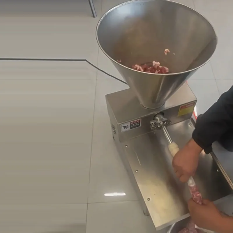 Hot Sell Sausage Meat Stuffer Machine Large Sausage Filling Stuffing Machine Sausage Stuffer Machine