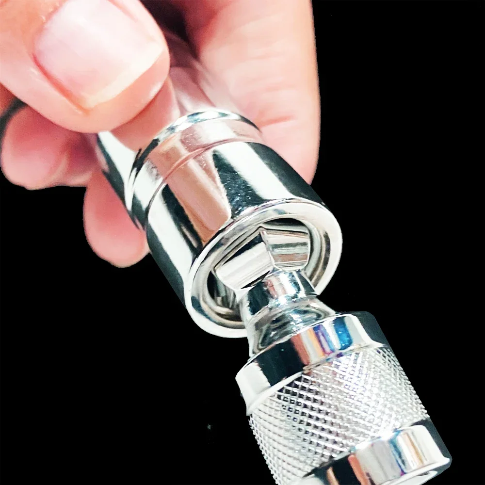 Alat Pembongkaran Busi Perbaikan Otomotif 14/16Mm Sambungan Universal Berdinding Tipis Lengan Busi Magnetik Universal