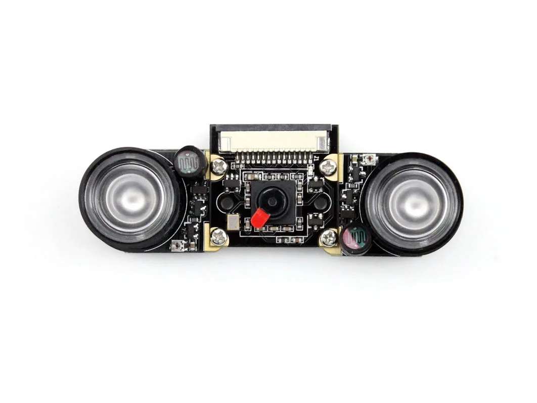 Waveshare RPi Camera (E) 5 Megapixel OV5647 Sensor Supports Night Vision Module for Raspberry Pi