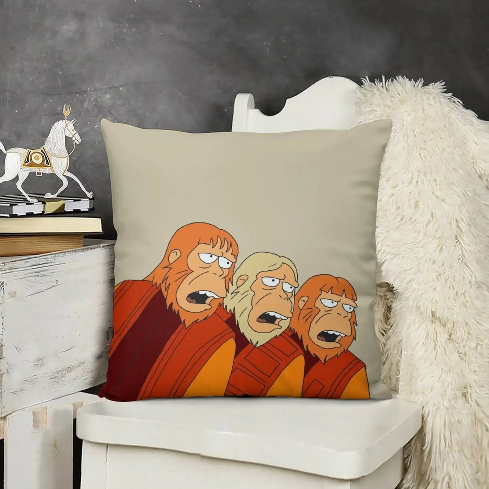 

Dr. Zaius, Dr. Zaius! Throw Pillow Marble Cushion Cover Cushion Cover Luxury Cushions For Decorative Sofa pillow