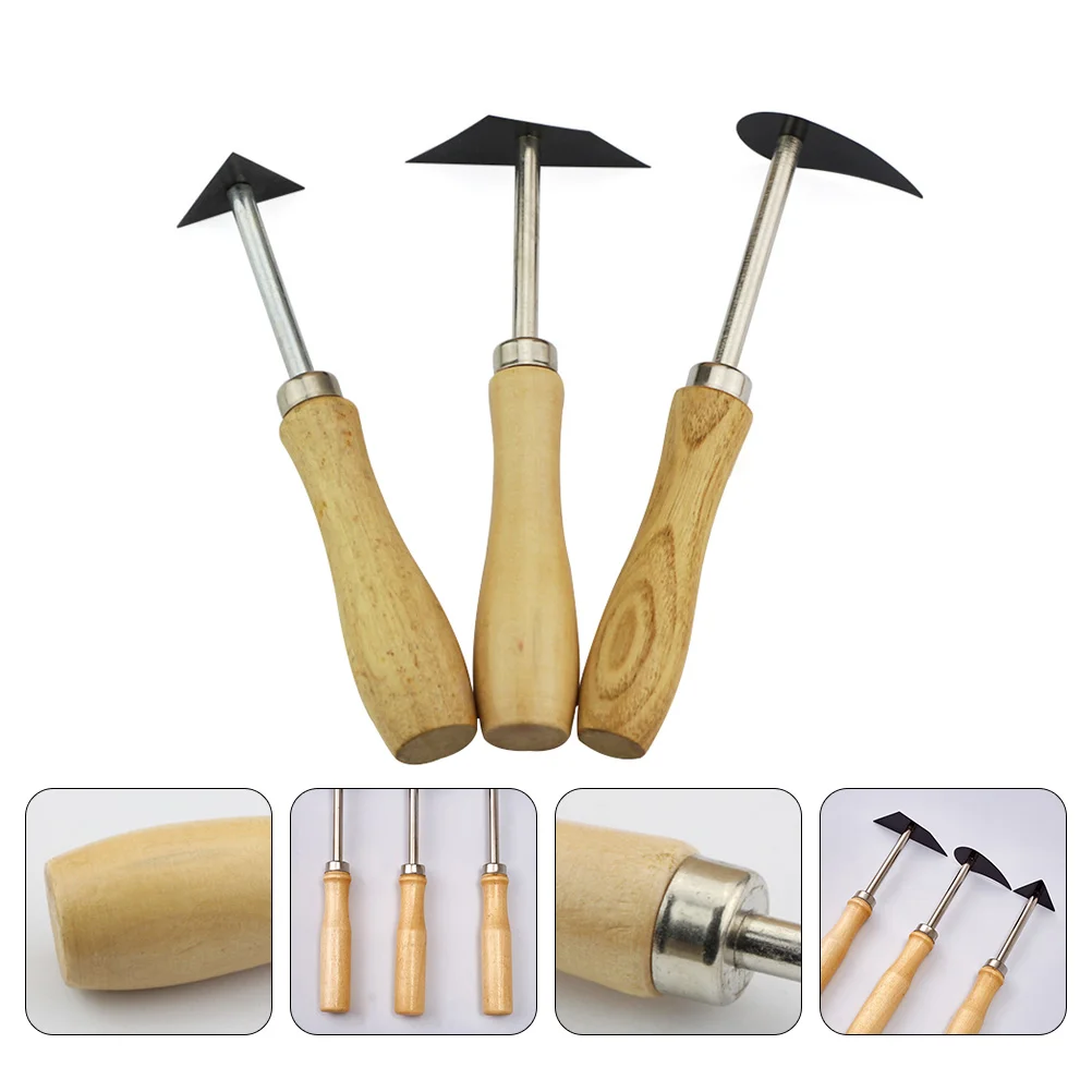 

3 Pcs Repair Manicure Clay Fettling Tools for Nail Tungsten Steel Hotfix Craft DIY