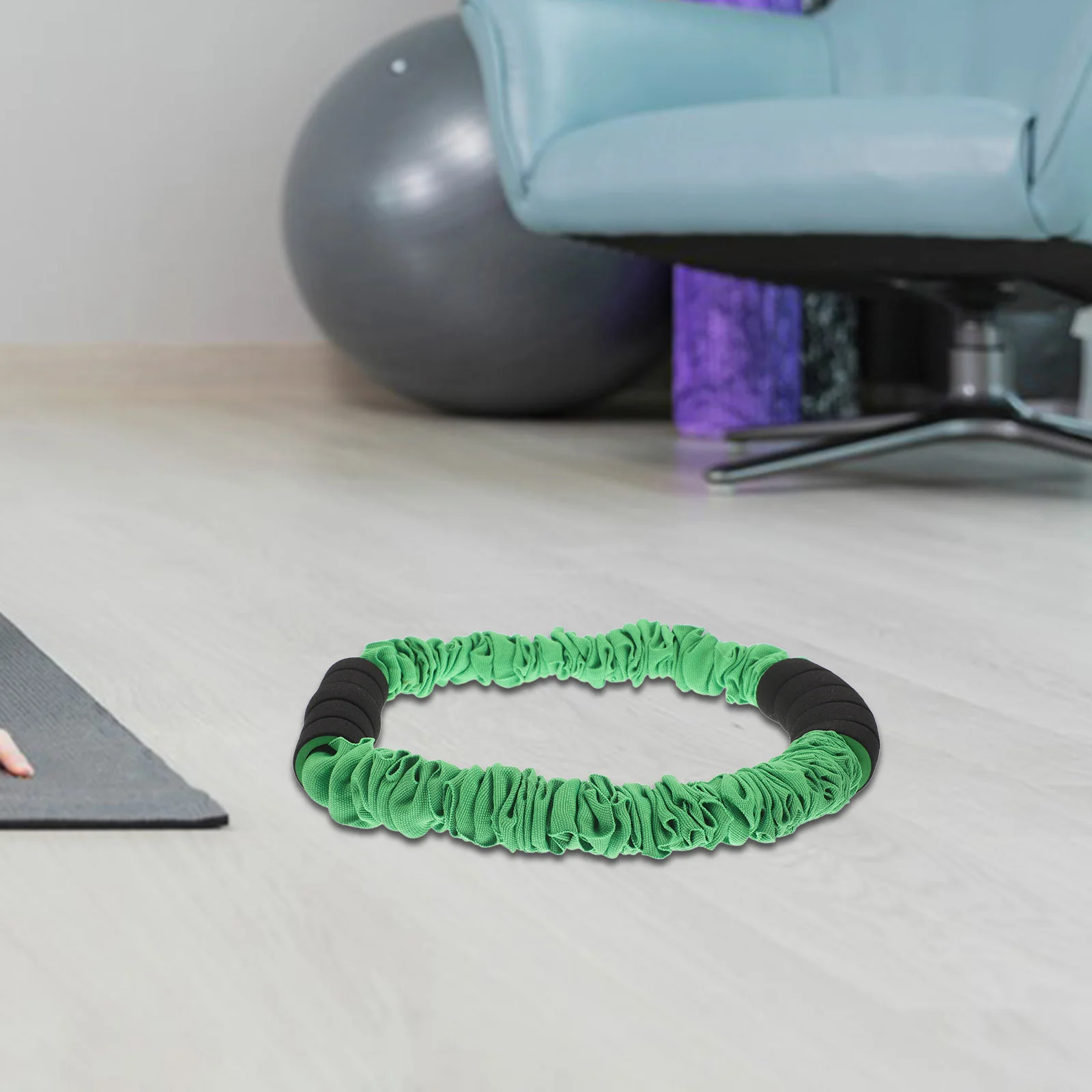 

Resistance Band Elastic Hoop O-Shaped Multifunctional Stretching Fitness Ring Back Workout Yoga Strap Gym Accessories for Men