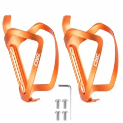 Aluminum 6061 Matte Orange Bicycle Bottle Holder 2 Piece