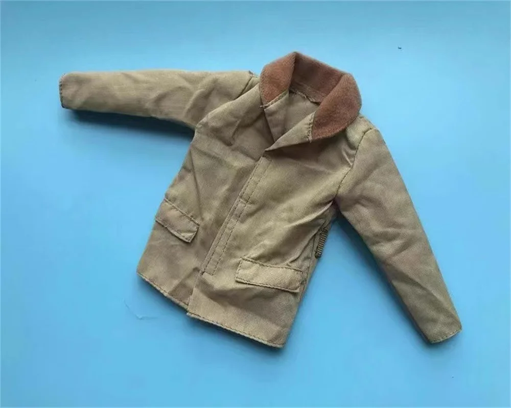 1/6 Aksesori Pakaian Tentara BBI Perang Dunia II Pakaian AS Jaket Model Mantel Mainan Cocok 12 ''Figur Aksi Tubuh Tersedia