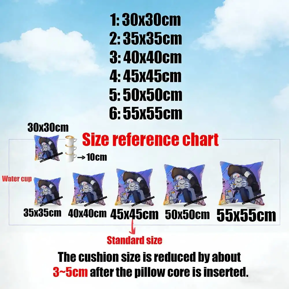 For Game Peter Y-Your Boyfriend Throw Pillow Case Sham 45x45cm 35x35cm Square Bedroom Pillowcase Cushion Cover