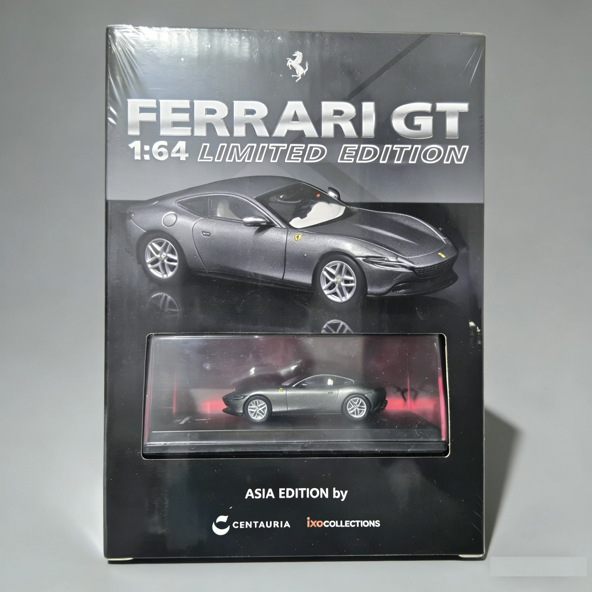 Car in Magazine 1:64 Scale Centauria IXO Ferrari Roma 2020 Asia Edition Limited Collectible Diecast Car Model in stock