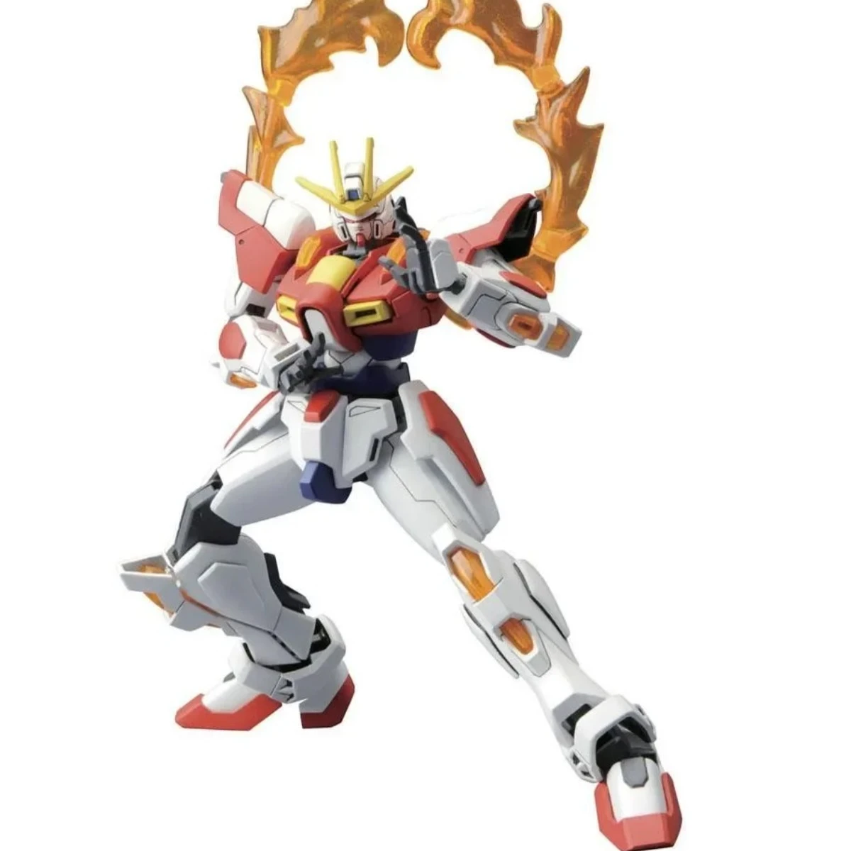 Genuíno bandai original gundam modelo kits hg 1/144 anime figuras construir queima gundam montagem modelo de ação brinquedos presente para crianças