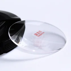 Single Domed Sapphire Watch Glass 1.5mm Edge Thickness Round Crystal 30-39.5mm Diameter Magnifying Len for Watch YZC104