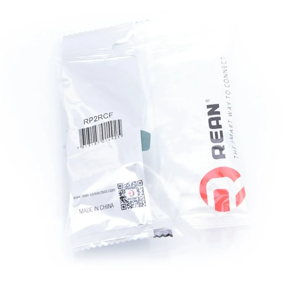 ■ Wtyczka TS Neutrik\'s REAN RP2RCF Pancake 6,35 mm, wtyczka płaska z efektami instrumentów, kąt prosty 90 stopni, wtyczka mono 1/4\