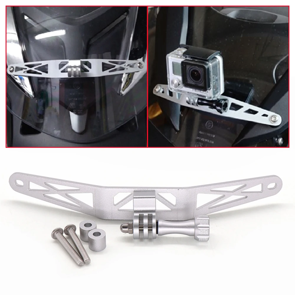 Fit for BMW R1250RT R1200RT LC RT R1200 R1250 2015-2020 Motorcycle Front Go Pro Camera Bracket Recorder Cam Rack Mount Holder