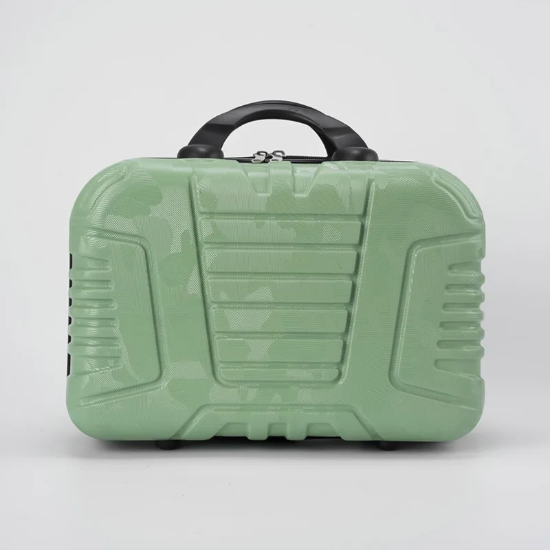 حقيبة مكياج ذات سعة كبيرة، حقيبة مكياج محمولة باليد، أساسيات السفر المدمجة، خفيفة الوزن ومريحة لحقائب السفر