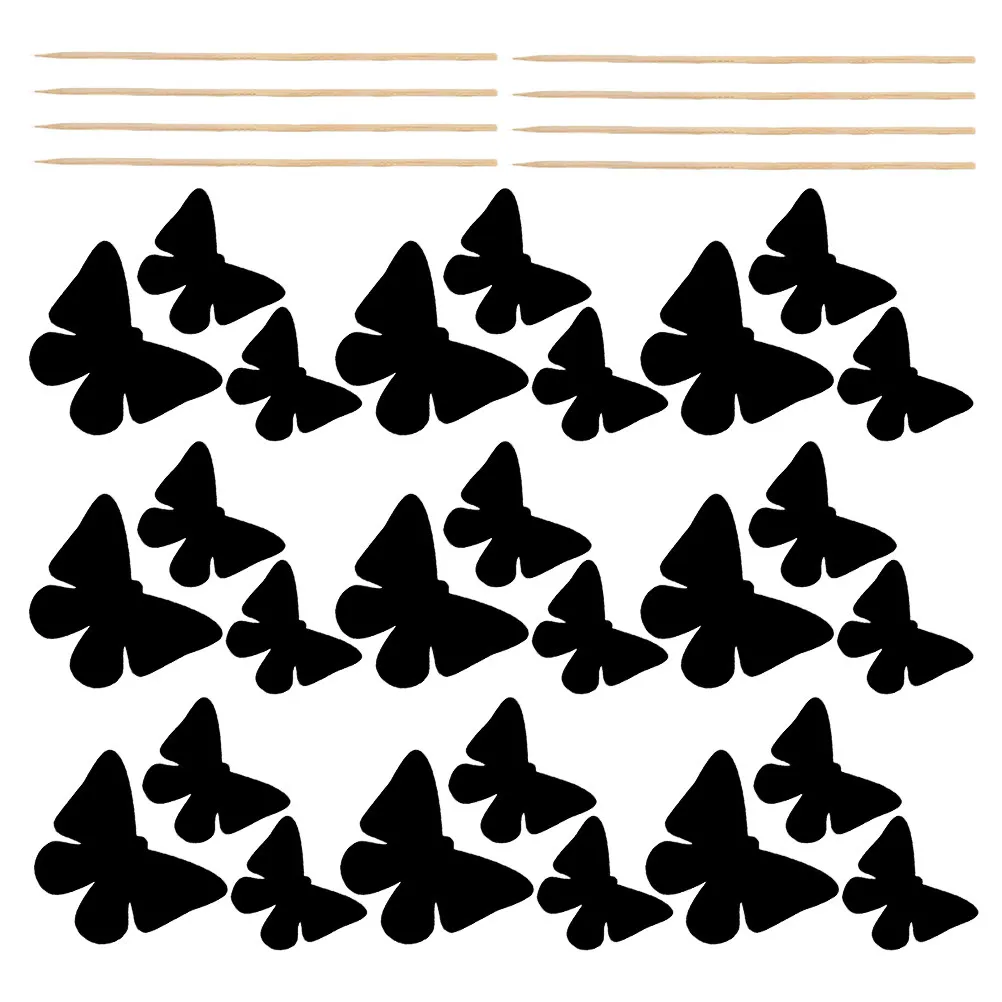 1Set Butterfly Shaped Scratch Paper Creative DIY Painting Kit Hand-Eye Coordination Craft Festival Party Supplies