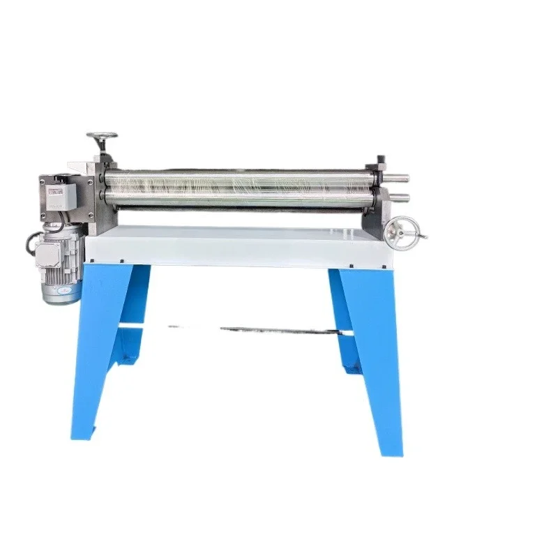 

Electric small partial three-star plate rolling machine oblique three-roller asymmetrical rod round reel round tin