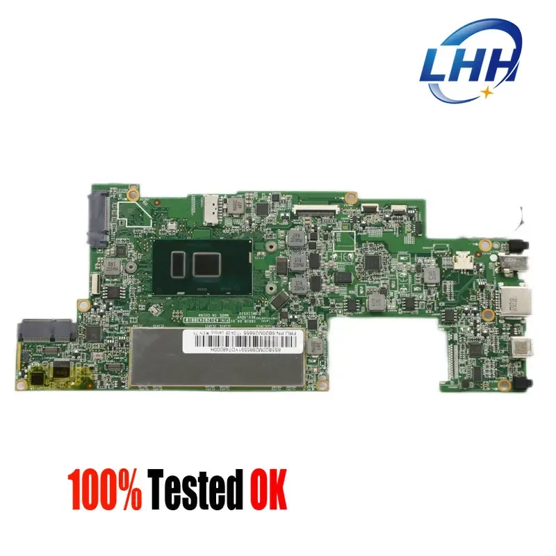 1601B-04 Laptop Motherboard  For LENOVO Ideapad MIIX 510-12ISK Mainboard CPU I5-6200U 4G RAM Fully Tested