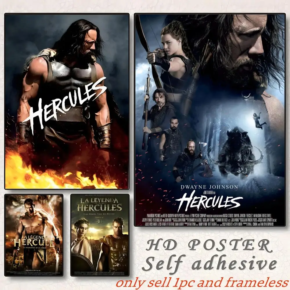 Action-adventure fantasy film H-Hercules Poster Home Living Bed Room Bar Hallway Sticky Wall Art Printing Aesthetic Decor