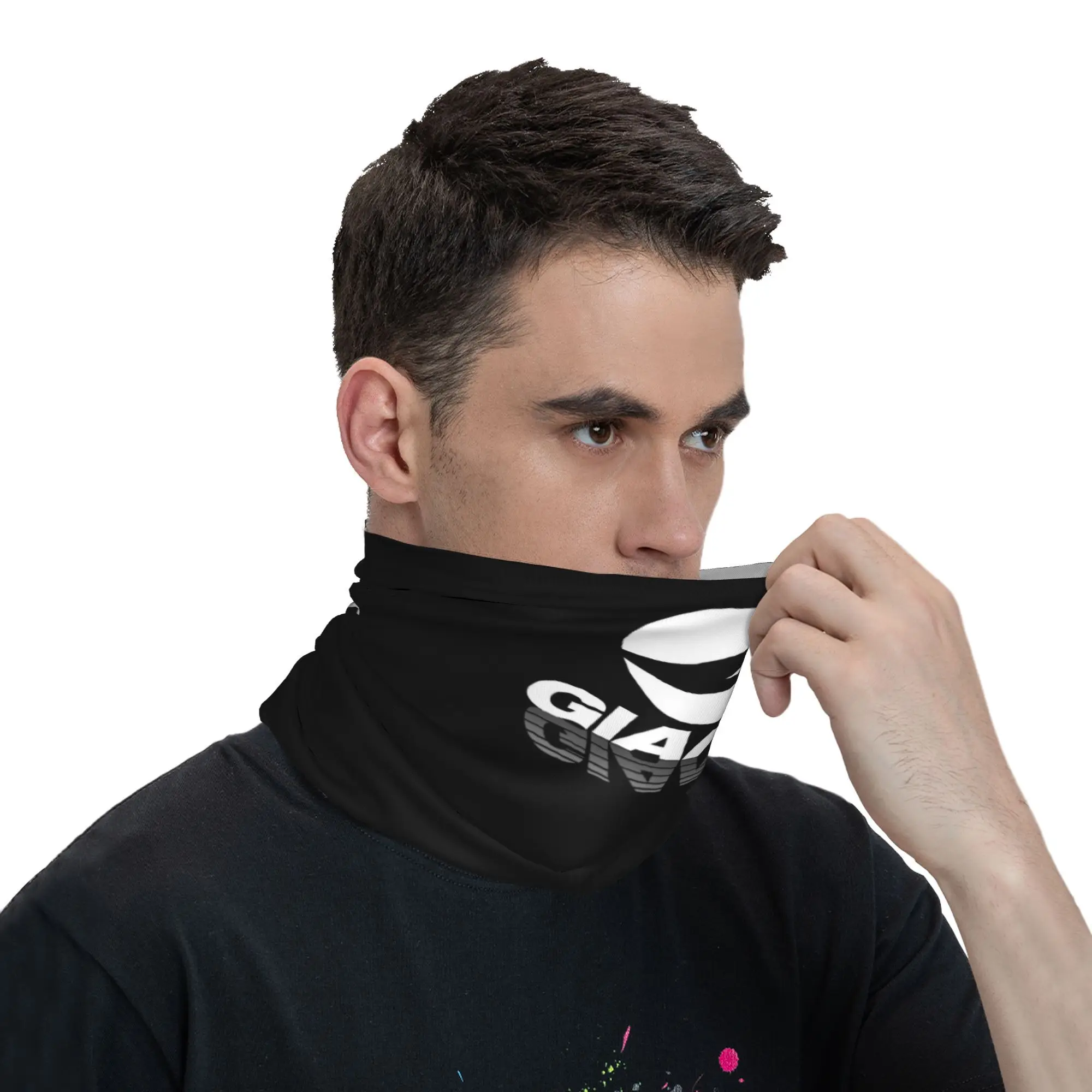 غطاء رقبة باندانا العملاق للدراجة، وشاح سحري مطبوع، قناع وجه دافئ لركوب الخيل للرجال والنساء والكبار قابل للتنفس