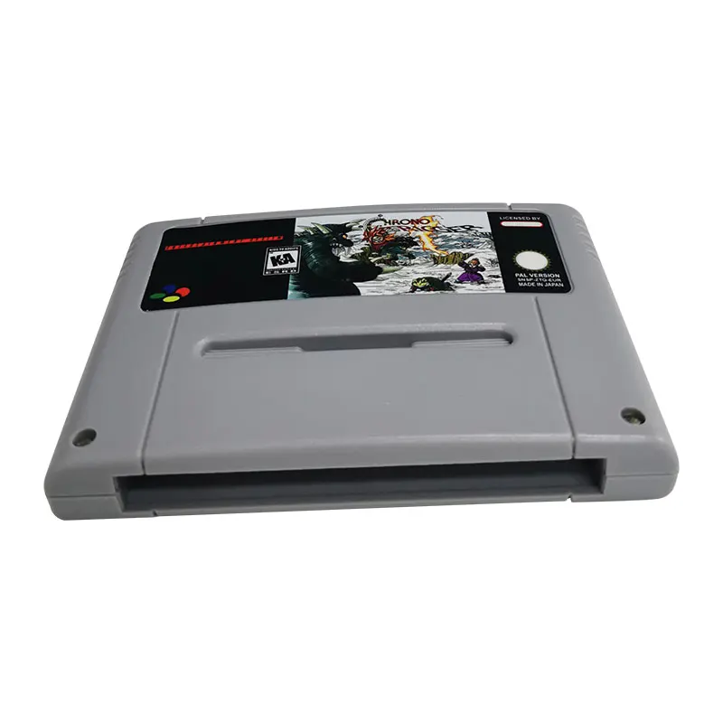Classic Video Game Cartucho para Chrono Gatilho, 16 Bit Super Famicom, SFC, Console-PAL, Versão UE