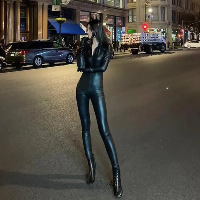 

Adult loween woman Cosplay Suit Sexy One-Piece Baan Costume Anne Hathaway Women's Traditional Stage Costume