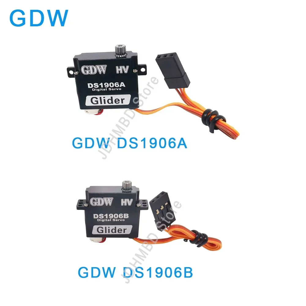 

GDW DS1906 Fix-wing Accessories High Speed Metal Fix-wing HV Digital Coreless Servos