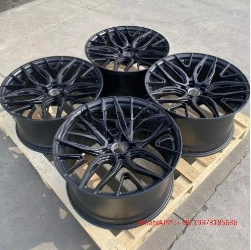 

Новый дизайн, многоспицевые матовые черные кованые диски из алюминиевого сплава для BMW X5/X6