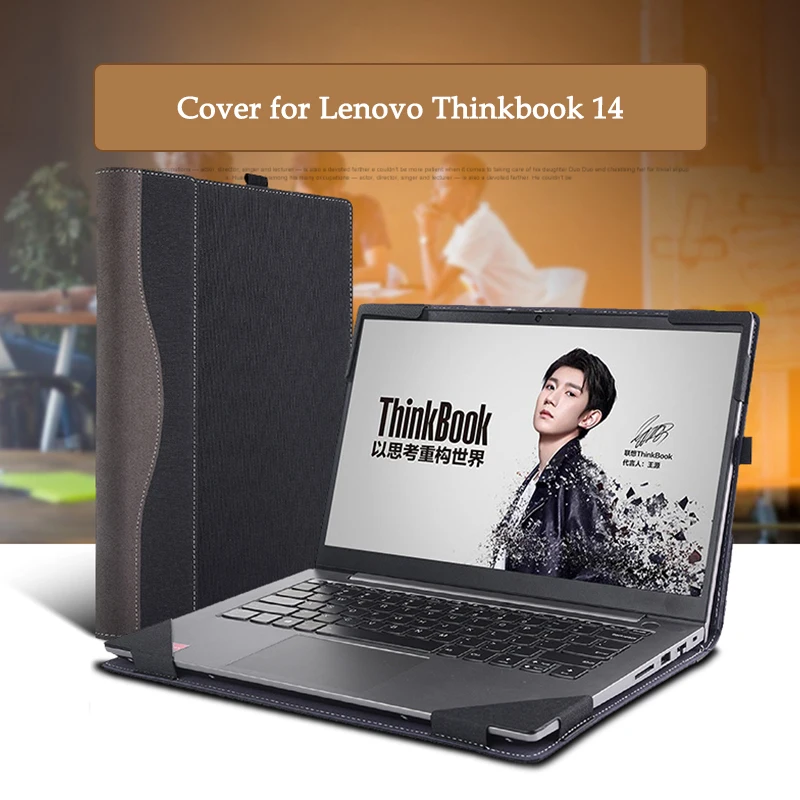 

Чехол для ноутбука LenovoThinkBook 14 G2 2021, 14 дюймов, защитный чехол из искусственной кожи для ноутбука 14s yoga ITL